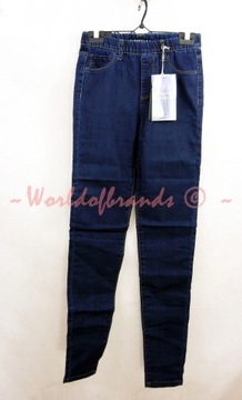 RESERVED Dżinsowe LEGGINSY rurki Spodnie JEANS 36