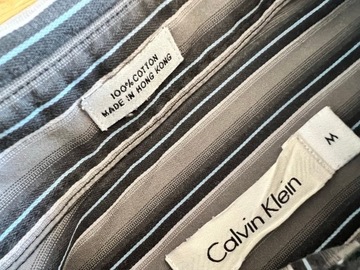Koszula Calvin Klein M grafit / 2233n