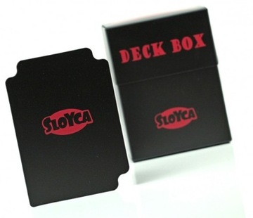 SLOYCA DECK BOX PUDEŁKO NA KARTY DO GRY CZARNE