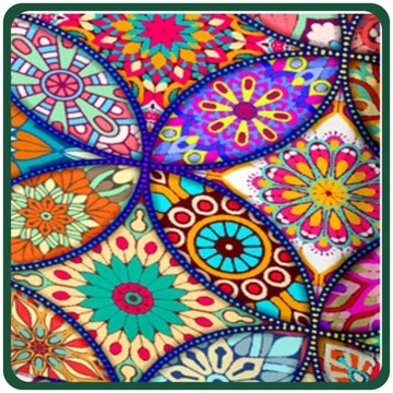 ЧЕХОЛ ДЛЯ КРЕСЛА МАНДАЛА С ЦВЕТНЫМИ УЗОРАМИ ГИБКИЕ УНИВЕРСАЛЬНЫЕ Чехлы