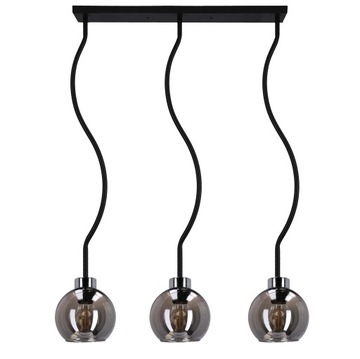 Lampa sufitowa wisząca GLAMOUR POTRÓJNA E27 LED
