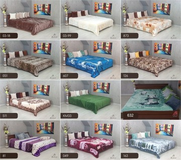 Koc narzuta 160x210 ELWAY GRUBY