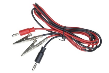 KABEL DO MIERNIKA WTYKI BANANOWE - KROKODYLKI