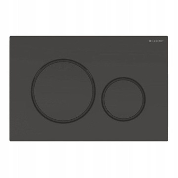Geberit przycisk spłukujący do wc Sigma 20 czarny/czarny mat 115882dw1