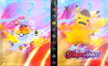 Классификатор 3D-эффектов «Покемон Пикачу» для 240 карт + бесплатные подарочные карты