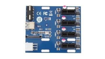 АДАПТЕР ПОРТОВ PCI-E RISER SPLITTER V2