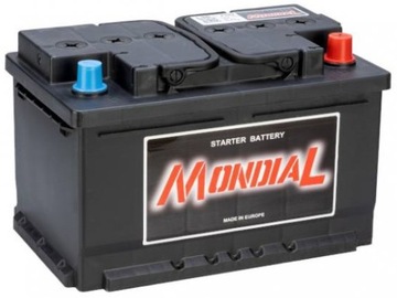 AKUMULATOR MONDIAL L3B-75D 12V 75Ah 700A P+ FV