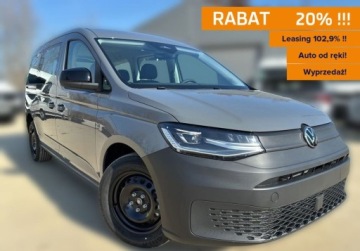 Volkswagen Caddy V Caddy 2.0 TDI 102KM 2025 Volkswagen Caddy MAXI 7 osobowy 2.0 TDI 102KM Manualna 2.0 Diesel 102KM