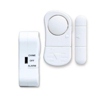 ДАТЧИК ОТКРЫТИЯ ДВЕРИ, ОКОННАЯ СИГНАЛИЗАЦИЯ, ЗВОНОК 105 дБ, ЕВРА