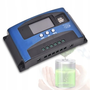 РЕГУЛЯТОР ЗАРЯДКИ 12/24В СОЛНЕЧНЫЙ КОНТРОЛЛЕР 40А