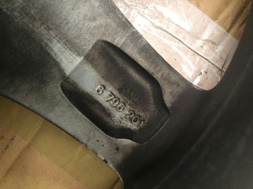 4× DISK HLINÍK BMW OE 6796201 7.0" X 16" 5X120 ET 40