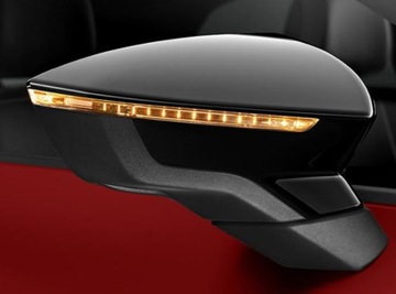 NOVÁ ORIGINÁLNÍ ZDOBENÁ VRSTVA NA ZRCÁTKO DO SEAT LEON/IBIZA