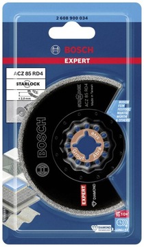 Bosch tarcza segmentowa do fug ACZ 85 RD4 brzeszczot Starlock 85 mm Expert