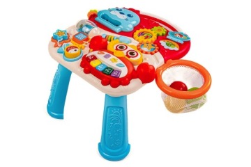 ИНТЕРАКТИВНЫЙ СТОЛ BIKE PUSH RIDER 4В1 РОЗОВЫЙ