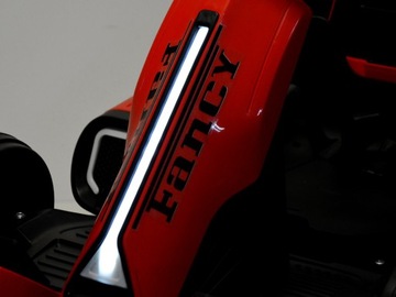 SPORTOWY Gokart FANCY SPEED 8 na akumulator PILOT