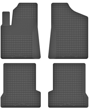 Fiat Seicento 1998-2010 Dywaniki gumowe korytka
