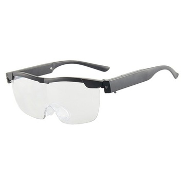 Okulary świecące LED Przezroczyste okulary po