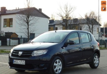 Dacia Sandero II Hatchback 5d 1.2 16V 75KM 2015 Dacia Sandero 1,2i GAZ Fabryczny Model 2016r 1.1 BenzynaLPG 75KM