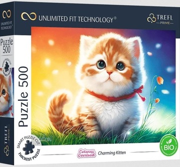 Puzzle 500 elementów. Charming Kitten