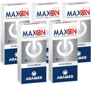 Maxon Active 25 mg lek na potencję erekcja 5x8 tab