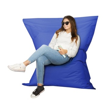 Pufa Worek do Siedzenia 350L XXL EPS Niebieski