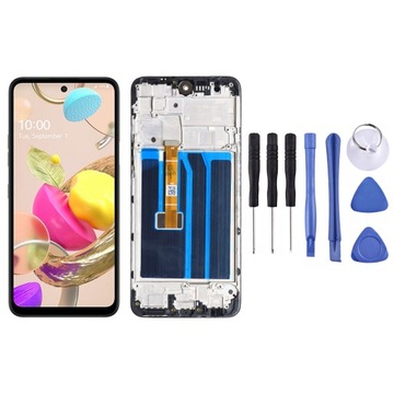 WYŚWIETLACZ LCD DOTYK SZYBKA EKRAN LG K42 LM-K420 RAMKA