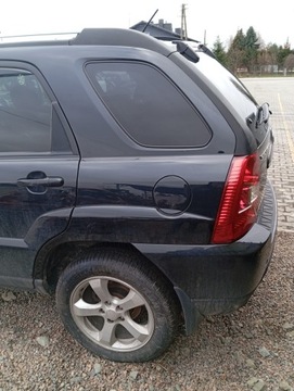 KIA SPORTAGE II FACELIFT SKLO (OKNO) KAROSERIE LEVÝ ZADNÍ