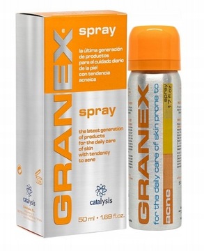 Spray Granex, apteczny BIO antytrądzikowy, trądzik