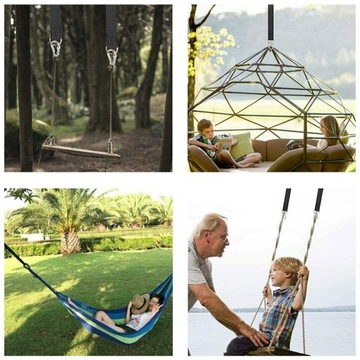 Уличные подвесные качели с ремнем