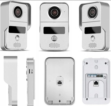 Wideodomofon WiFi IP Wideo domofon na telefon GSM
