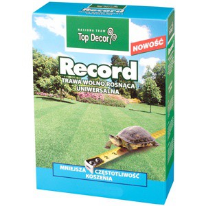 Top Decor Nasiona trawa RECORD wolnorosnąca uniwersalna 1kg TD8111