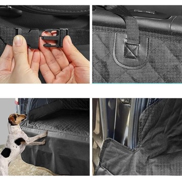 MATA DO BAGAŻNIKA NA FOTEL SAMOCHODU AUTA DLA PSA ZWIERZĄT XXL 180x103 cm