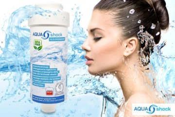 Фильтр для воды для душа KDF WHITE AQUA ударный картридж + бесплатно