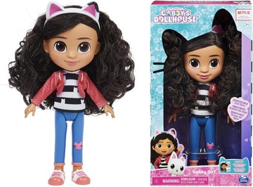 GABI'S CAT HOUSE БОЛЬШАЯ ФИГУРКА ГАББИ КУКЛА + ПОВЯЗКА НА ГОЛОВУ С КОШАЧЬИМИ УШАМИ 20 СМ