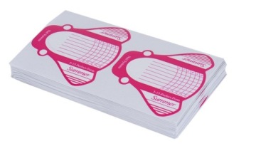 Шаблон формы для летнего наращивания ногтей, 100 шт.