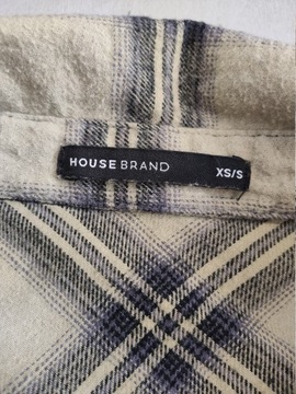 HOUSE BRAND KOSZULA w KRATĘ GRUNGE rozm. XS/S