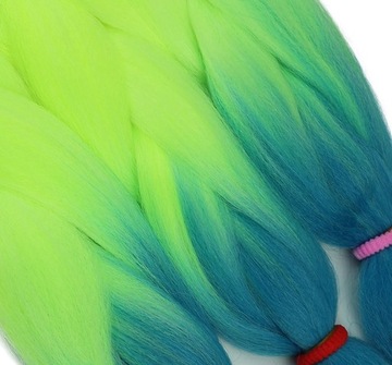 СИНТЕТИЧЕСКИЕ волосы для косичек ЦВЕТНЫЕ косички НАРАЩИВАНИЕ ВОЛОС ОМБРЕ