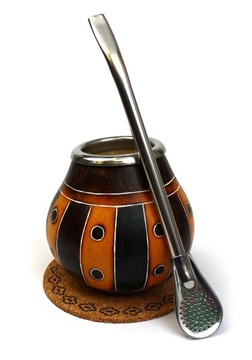Zestaw klimatyczny do Yerba Mate - Tykwa Bombilla