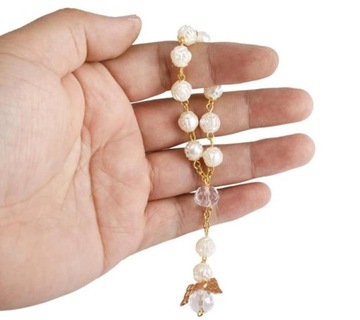 БЕЛЫЙ Спасибо четками сувенир КРЕЩЕНИЕ