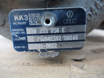 ТУРБИНА VW GOLF V 5 1.9 TDI 105 л.с. BKC BLS BXE