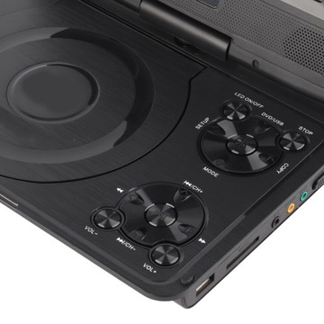 6,8-дюймовый портативный HD DVD-плеер для детей, многофункциональный, удобный автомобиль