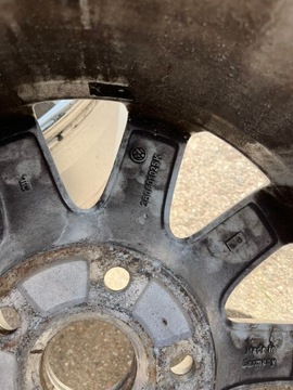 4× DISK HLINÍK VOLKSWAGEN OE 7.0" X 15" 5X112