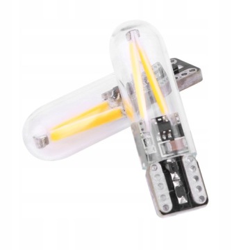 8-28В W5W T10 СТЕКЛЯННАЯ СВЕТОДИОДНАЯ ЛАМПА