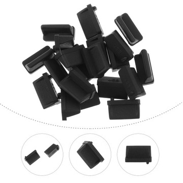 Zatyczka antykurzowa USB dla komputera | 20 szt.