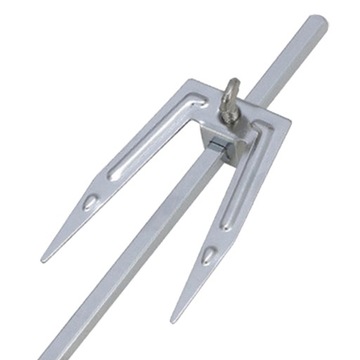 Widelec do grilla 28 cm do grilla i pieczonego kurczaka Zapasowy widelec do frytownicy powietrznej z blokadą