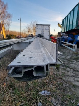 PODŁUŻNICA DACHU NACZEPY ALUMINIOWA DACH SCHMITZ * KOGEL * KRONE * WIELTON