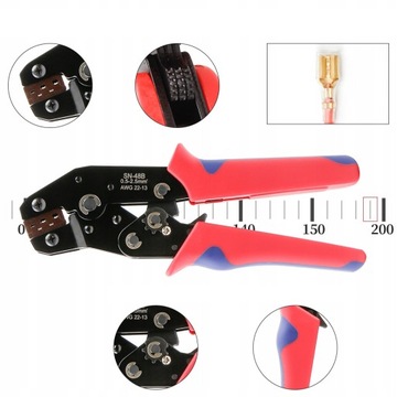 НАБОР ГЕРМЕТИЧНЫХ СОЕДИНИТЕЛЕЙ ДЛЯ ШКАФА x 352 + ИНСТРУМЕНТ ДЛЯ ОБЖИМА СОЕДИНИТЕЛЕЙ