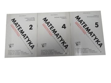 Matematyka korepetycje 2, 4 i 5 zestaw