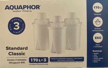 Wkład filtrujący Aquaphor Classic 3 szt.