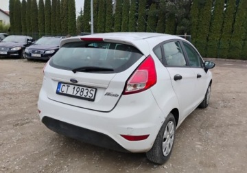 Ford Fiesta VII Hatchback 3d Facelifting 1.5 TDCi 75KM 2015 Ford Fiesta 2015r, 1.5TDCI. Lekko uszkodzony lewy tyl. Jezdzi. VAT 23 brut, zdjęcie 2